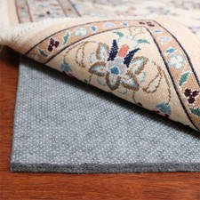 Non-Slip Area Rug Pad, 1/3" Thick Dual Surface-Felt Rubber. 2'x8' Premium Car...