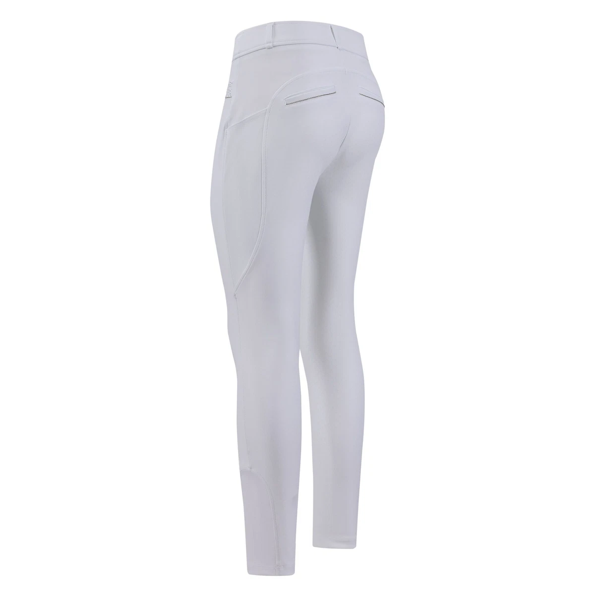 Euro-Star Damen Turnier Reitleggings ESMaxi FullGrip white