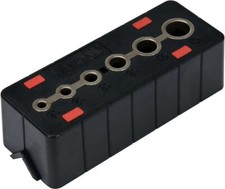 Präzisions Bohrschablone Bohrlehre Bohrhilfe DrillBlock - Rechtwinklige Ø 4–12mm