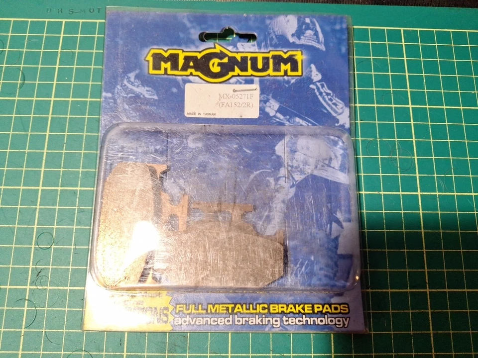 Yamaha YZ125 YZ250 Suzuki RM125 RM250 Magnum Pads FA152/2R Se adapta a 91-07 125-250cc Foto 3 de 4