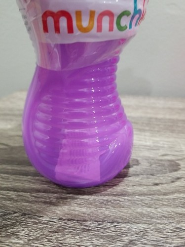 MUNCHKIN MIGHTY GRIP SPILL PROOF 9M + TODDLER SIPPY CUP 10 OZ SOFT SPOUT LOT NEW - Picture 10 of 13