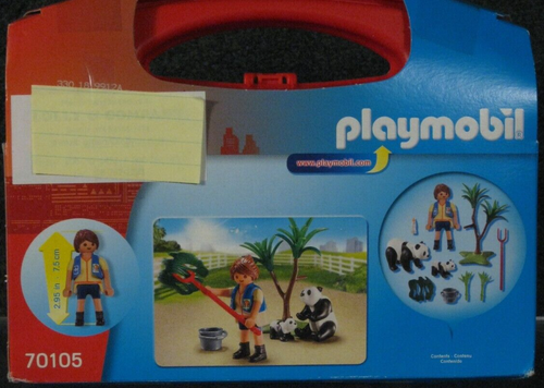 Playmobil Panda Caretaker Estuche de Transporte 70105 - Imagen 2 de 2