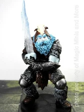 Night Below ~ FROST GIANT JARL #52 rare Dungeons D&D large miniature + card