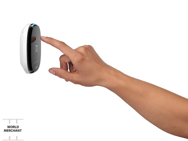 ecobee4 Smart Thermostat with Built-In Alexa, Room Sensor Included Android & iOS - Image 4 of 4