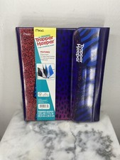 Brand New Trapper Keeper Vintage Retro Portfolio Binder Animal Leopard Print NEW