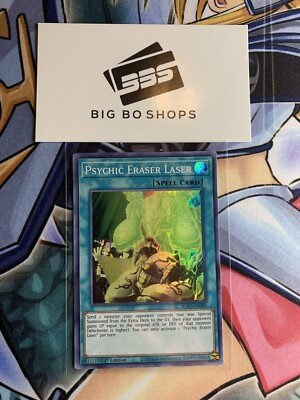 YUGIOH ''PSYCHIC ERASER LASER'' SUPER RARE 1st EDITION NM/M
