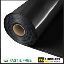 Black Vapour Barrier - Damp Proof Membrane - Insulation Foil Roll - Clearance