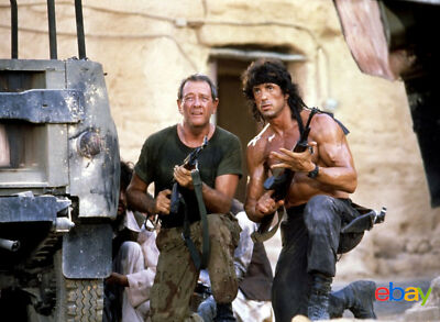 PHOTO RAMBO III - RICHARD CRENNA & SYLVESTER STALLION V002 817