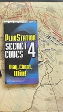 Playstation Secret Codes 4 Book Brady Games Over 100 Games Cheats