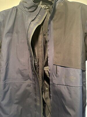 Nike Lab ACG 2-IN-1 Jacket Men's Sz XL Navy Blue Goretex Nike Lab ACG 2-IN-1 Jacket Men's Sz XL Navy Blue Goretex