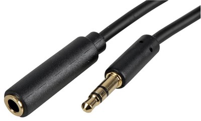Cavo Audio AUX Goobay 3,5mm – 4 Pin, Angolato 90°, Placcato Oro, 1,5 M
