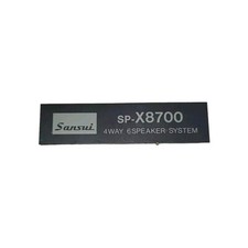 Sansui Speaker Badge  SP-X8700