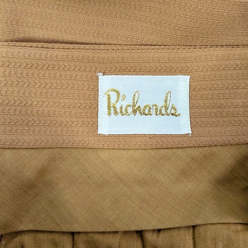 VTG 70s Polyester Double Knit Pants Men 36x36 Unhemmed Flare Leg Deadstock Disco - Picture 12 of 13