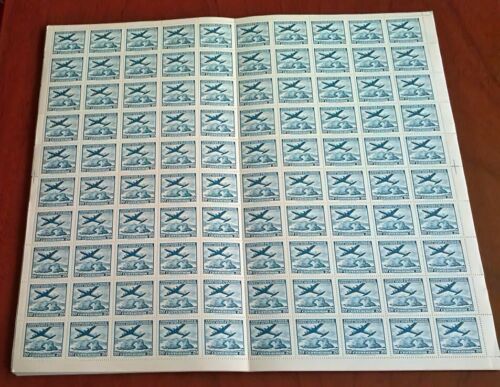 037/020 - CHILE, SCOTT Nº C 231 FULL SHEET 100 MNH STAMPS - Picture 1 of 1