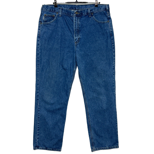 Carhartt Jeans Herren 42x32 blau Traditional Fit Maße 41x32 Dark Wash Workwear - Bild 1 von 10