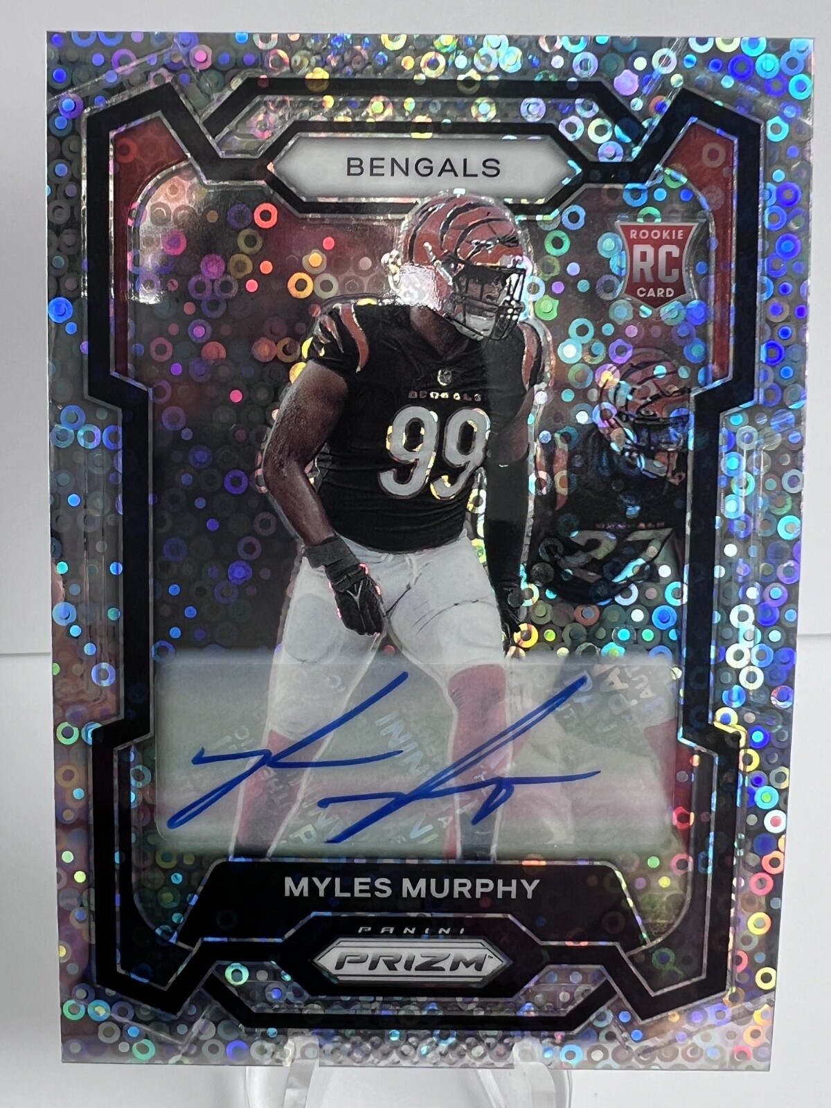 2023 Panini Prizm - Rookies Myles Murphy #320 Disco (RC) AUTO
