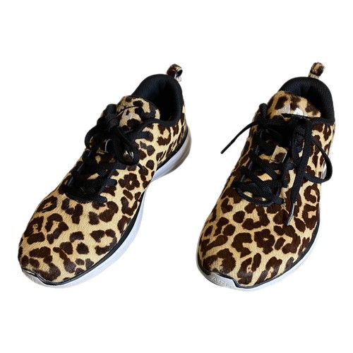 APL Women's Iconic Pro Leopard-Print Calf Hair Sneakers Size 7 EUC - 第 1/9 張圖片