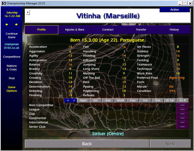 Venda - Jogo Usado Championship Manager 2001/2002 Original em Português  para PC