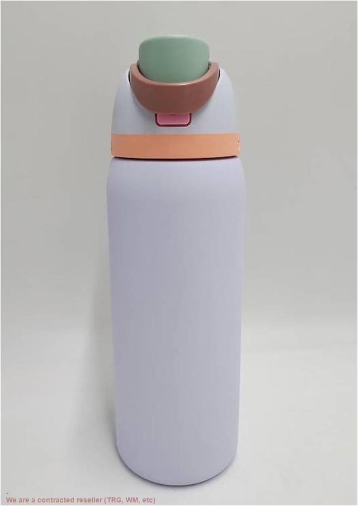 Бутылка для воды Owala из нержавеющей стали объемом 32 унции - Periwinkle Twinkle SEE DETAILS