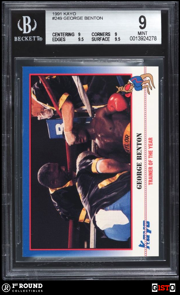 POP 1 Benton RC BGS 9+ 1991 Kayo Boxing Rookie Card Gisto eBay