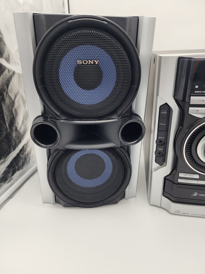 SONY MHC EC77 380W mini hifi Component System Stereo Speakers Fully