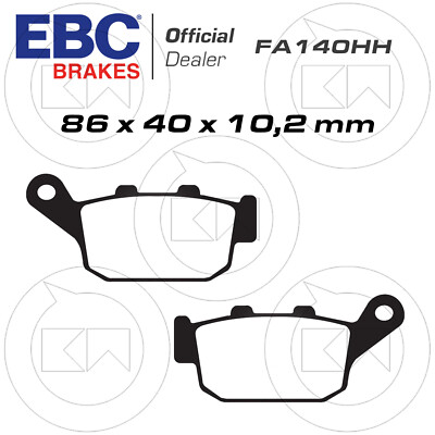 EBC FA124/2 PASTIGLIE HONDA NX DOMINATOR - Morelli Moto