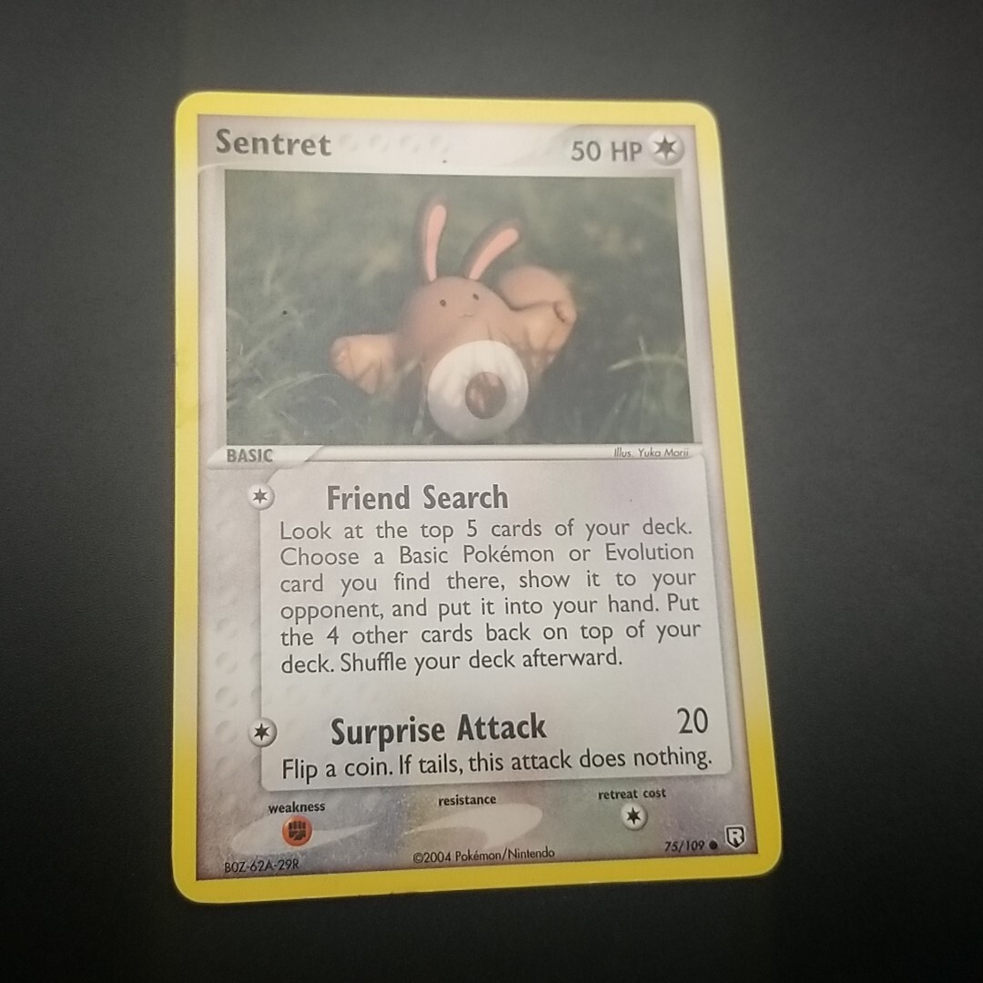 SENTRET 75/109 - NON-Holo - EX Team Rocket Returns - 2004 Pokemon Card - NM | eBay SENTRET 75/109 - NON-Holo - EX Team Rocket Returns - 2004 Pokemon Card - NM | eBay