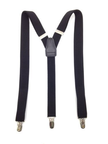 SDS Plus Drill Bit Men's Elastic Suspenders & Bow Tie Set - For Wedding & Formal Events Clip-on Suspenders