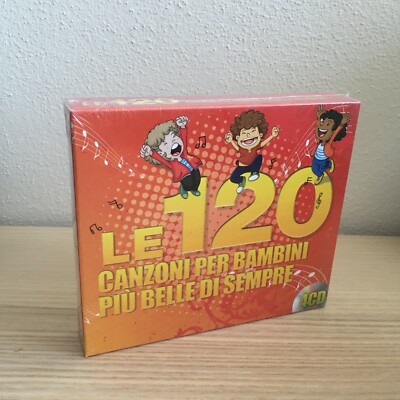 Le 1 Canzoni Per Bambini Piu Belle Di Sempre 4 X Cd Boxset Sigillato Raro Ebay