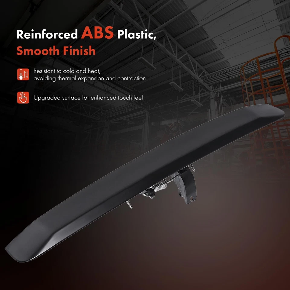 Manija de puerta levadiza exterior negra imprimada para Jeep MK MP Compass Patriot 2007-2017 Foto 3 de 4