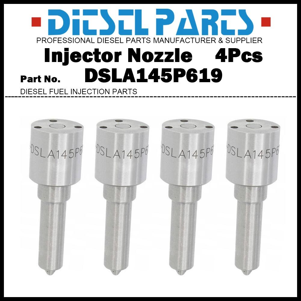4x Injector Nozzle DSLA145P619 for ​​RENAULT SCENIC LAGUNA MEGANE