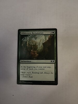 Wilderness Reclamation NM Ravnica Allegiance MTG Magic the Gathering Green Eng