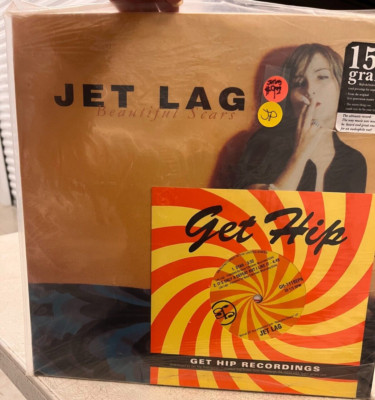 JET LAG Beautiful Scars 150g Bonus 45'' SEALED Mint Vinyl LP