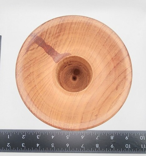 Rustic wood candle holder - Picture 10 of 12