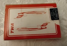 Vintage TWA Trans World Airlines The U.S. Playing Cards Company Cards SEALED