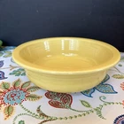 Fiesta 1 Qt  8.5" Nappy Serving Bowl Sunflower Yellow Fiestaware EUC
