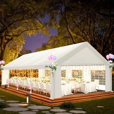COBIZI 20x40 10x20 Heavy Duty Party Tent Outdoor Event Wedding Shelter Carport