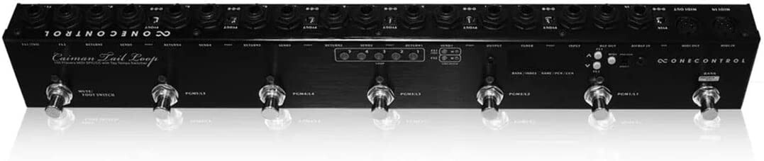 One Control Caiman Tail Loop Programmable Switcher Guitar Effects