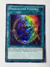 Yu-Gi-Oh! Magicalized Fusion DANE-ENSE4, Super Rare, Limited Edition, NM