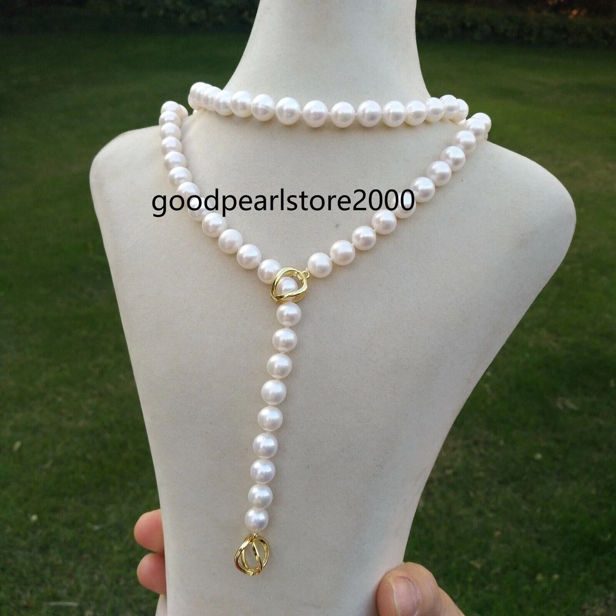 White pearl cheap necklace price