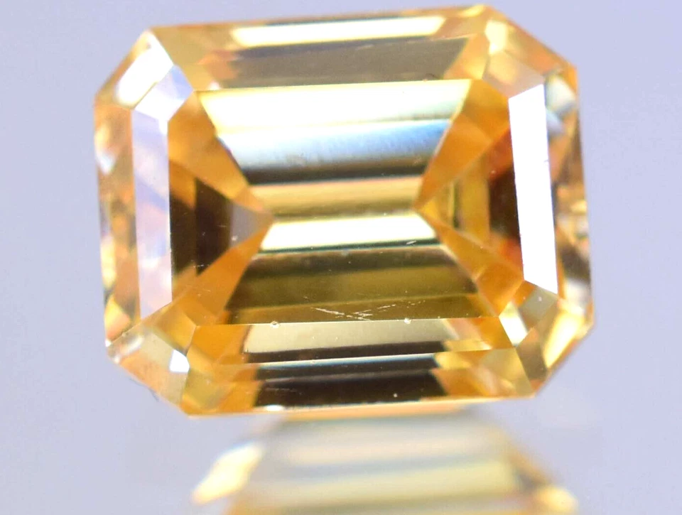 Lab-Grown Diamond 2.05 Ct Intense Yellow CVD ,Emerald, Clarity VS1 - Certified - Image 3 of 4