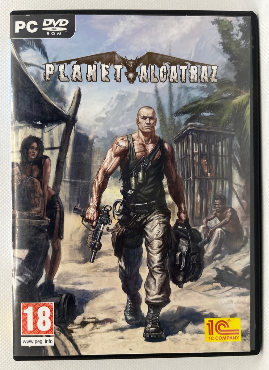 Planet Alcatraz (PC DVD ROM, 2009 w/ Manual, 1C Company, UK