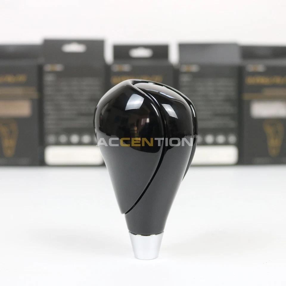 Perilla de cambio de marchas de madera negra para Lexus GS460 IS250 IS350 LS460 LS600h RX350 RX450 Foto 4 de 4