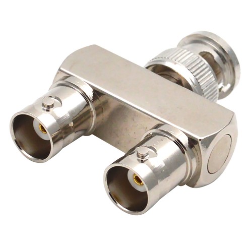 BNC Male to BNC Female*2 RF BNC Adapters Durable Replacement Accessories - Zdjęcie 3 z 7