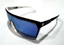 SPY Flynn Whitewall Shield Happy Lens Sunglasses 670323209437  Authentic - New