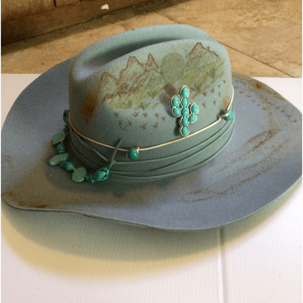 NEW! Ruxpinsrags Western Floral Horseshoe Rancher db-  main image 2