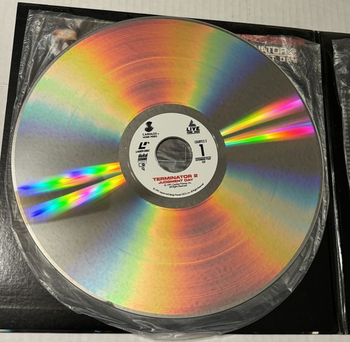 Terminator 2 Digital Laserdisc Judgment Day 2 Disc Set T2 Arnold Schwarzenegger - Picture 5 of 9