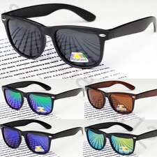  Polarized Classic Rectangular Square Shape Sunglasses  UV400 Women's Mens