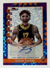2024-25 Topps FINEST ROOKIE AUTO BLUE RC JOHNNY FURPHY /99