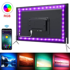 5m RGB LED Strip Lights Bluetooth USB TV Backlight Room Decoration